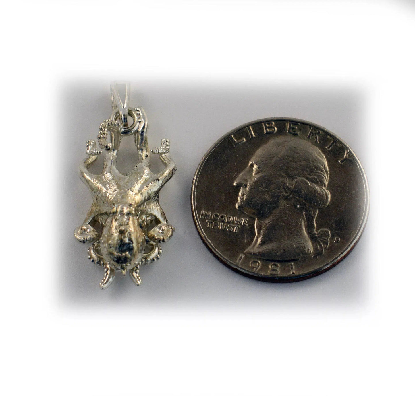 Giant Pacific Octopus Pendant - Small