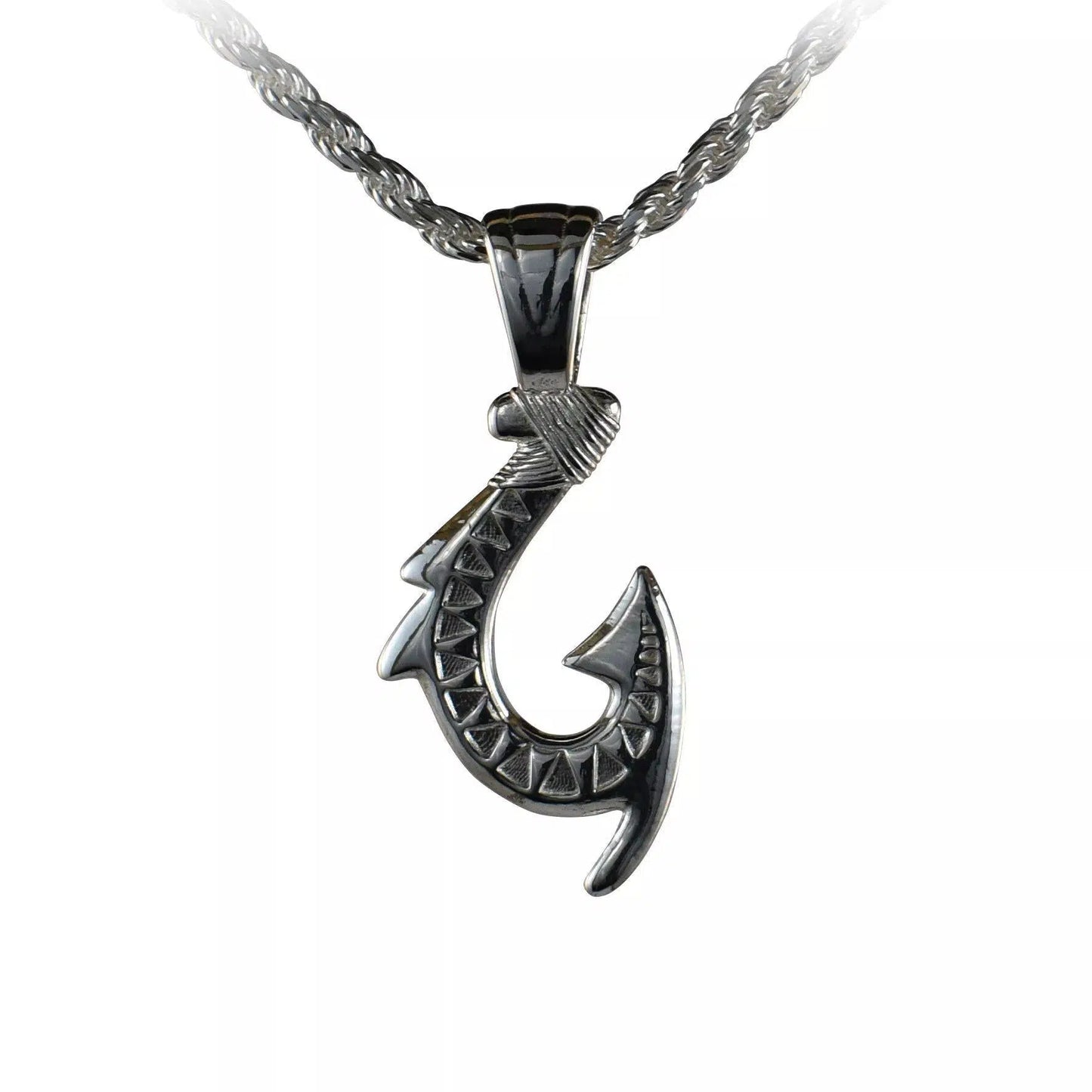 Hawaiian Style Hook Pendant - Small