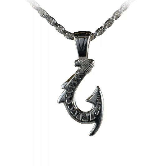 Hawaiian Style Hook Pendant - Small