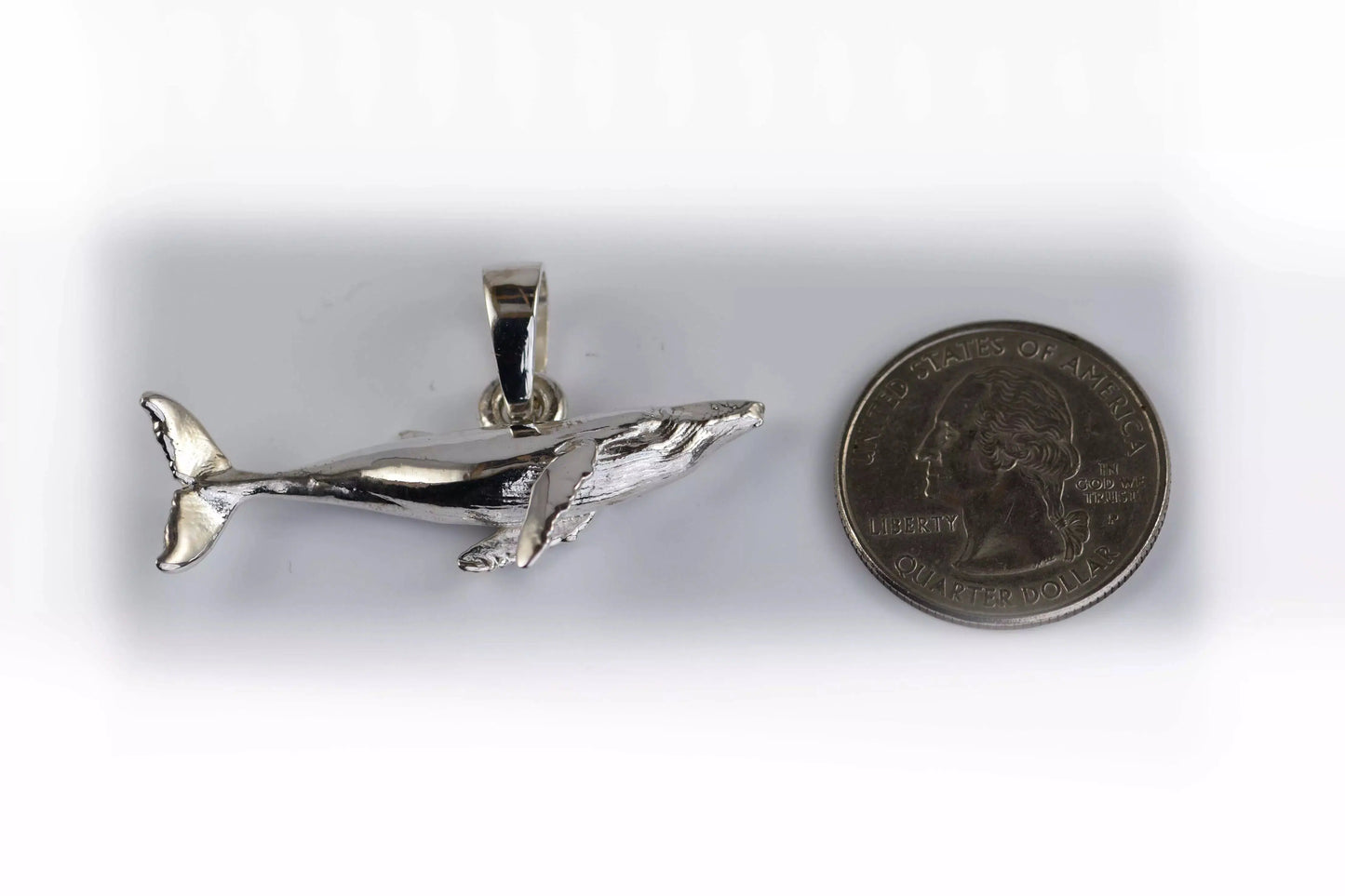 Humpback Whale Pendant - Large