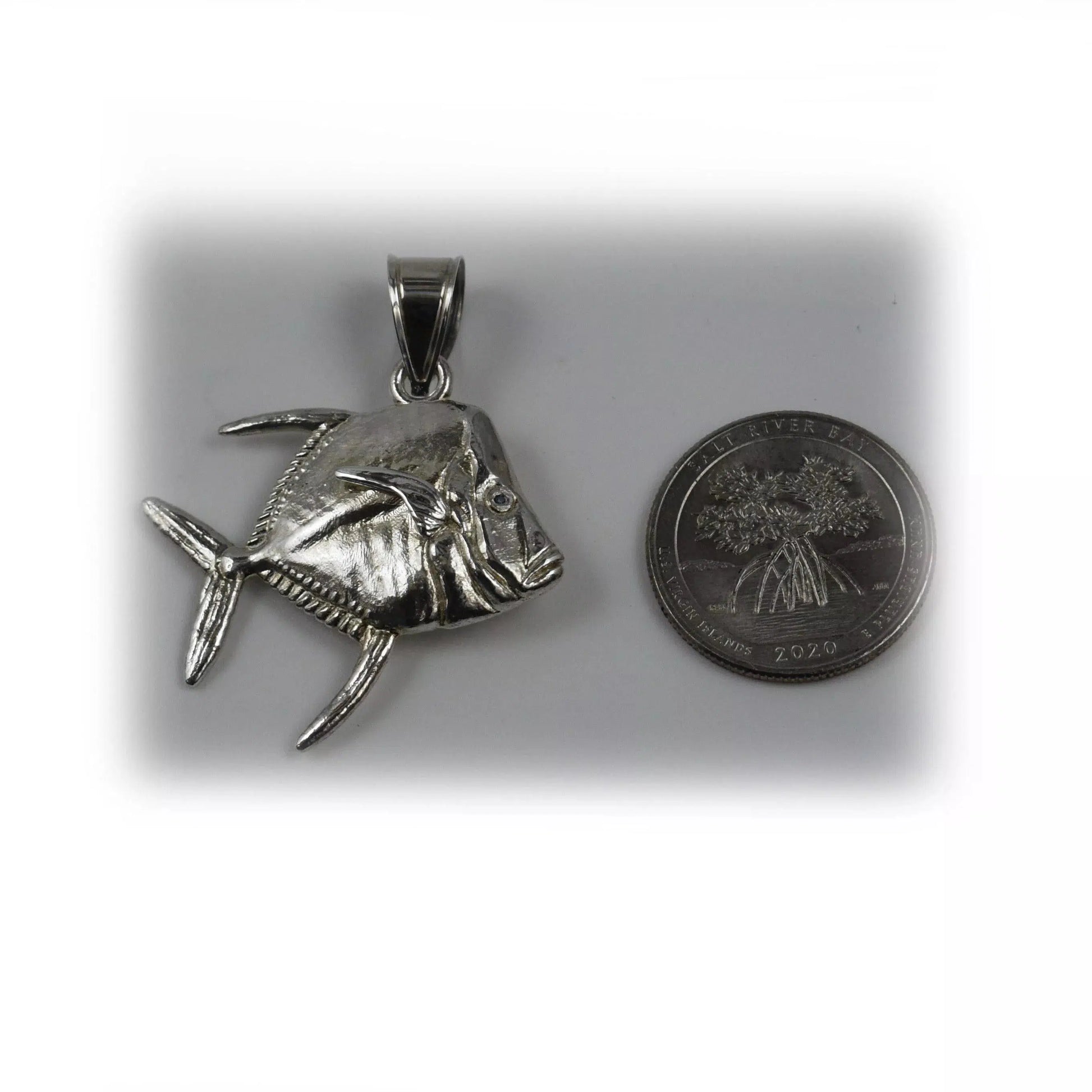 Lookdown Fish Pendant - Large