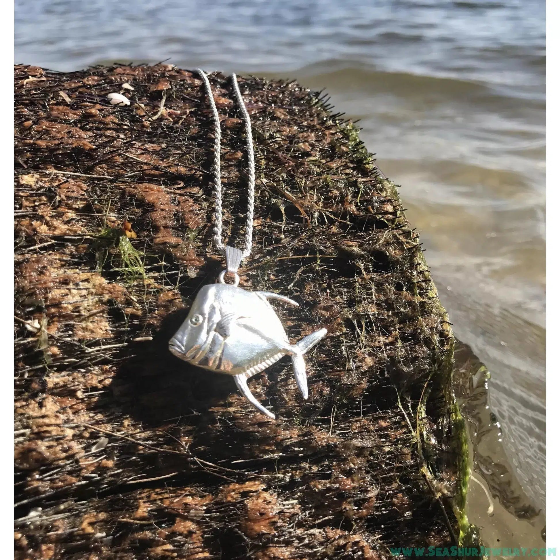 Lookdown Fish Pendant - Large