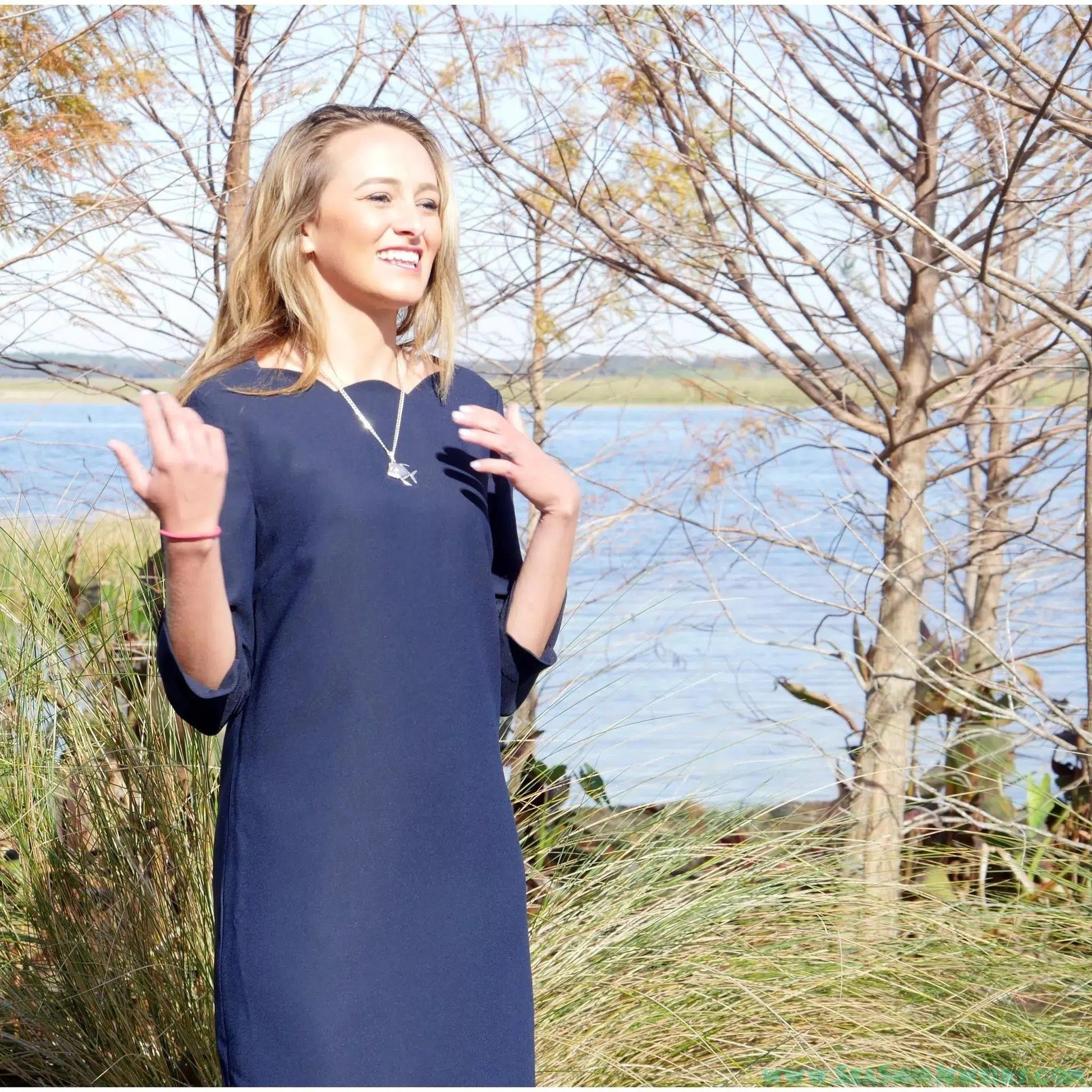 Lookdown Fish Pendant - Large