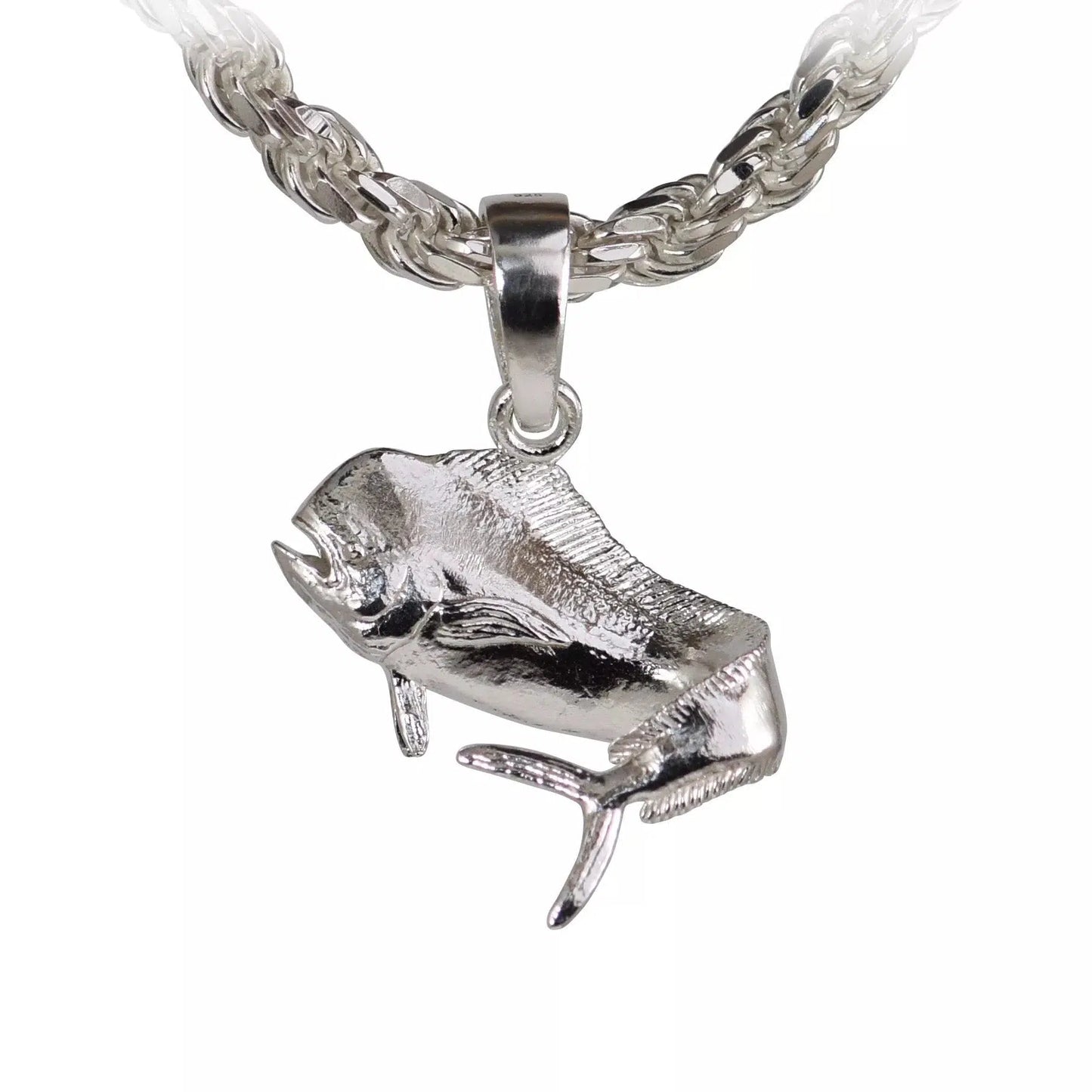 Mahi Mahi Jumping Pendant - El Dorado - Dolphin Fish - Medium