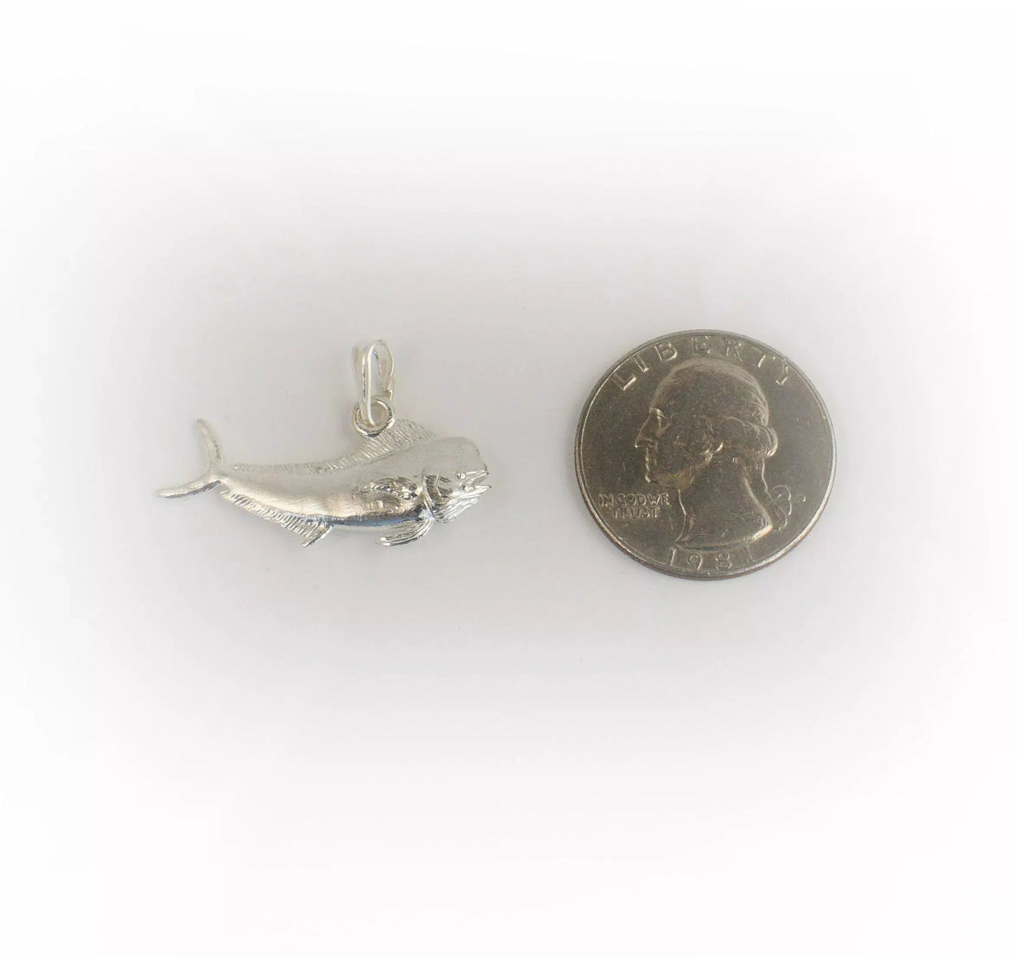 Mahi Mahi Pendant - El Dorado - Dolphin Fish - Small
