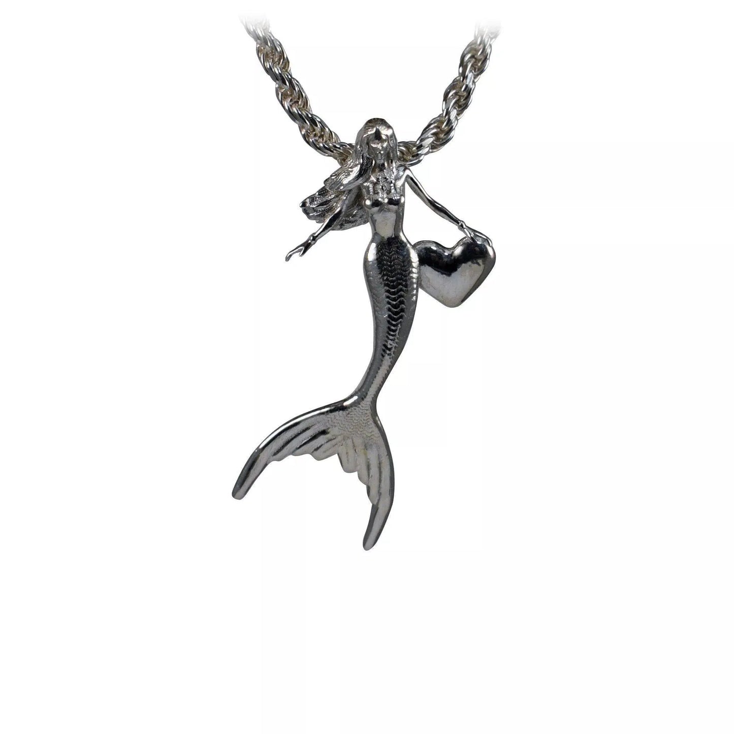 Mermaid Pendant - Large