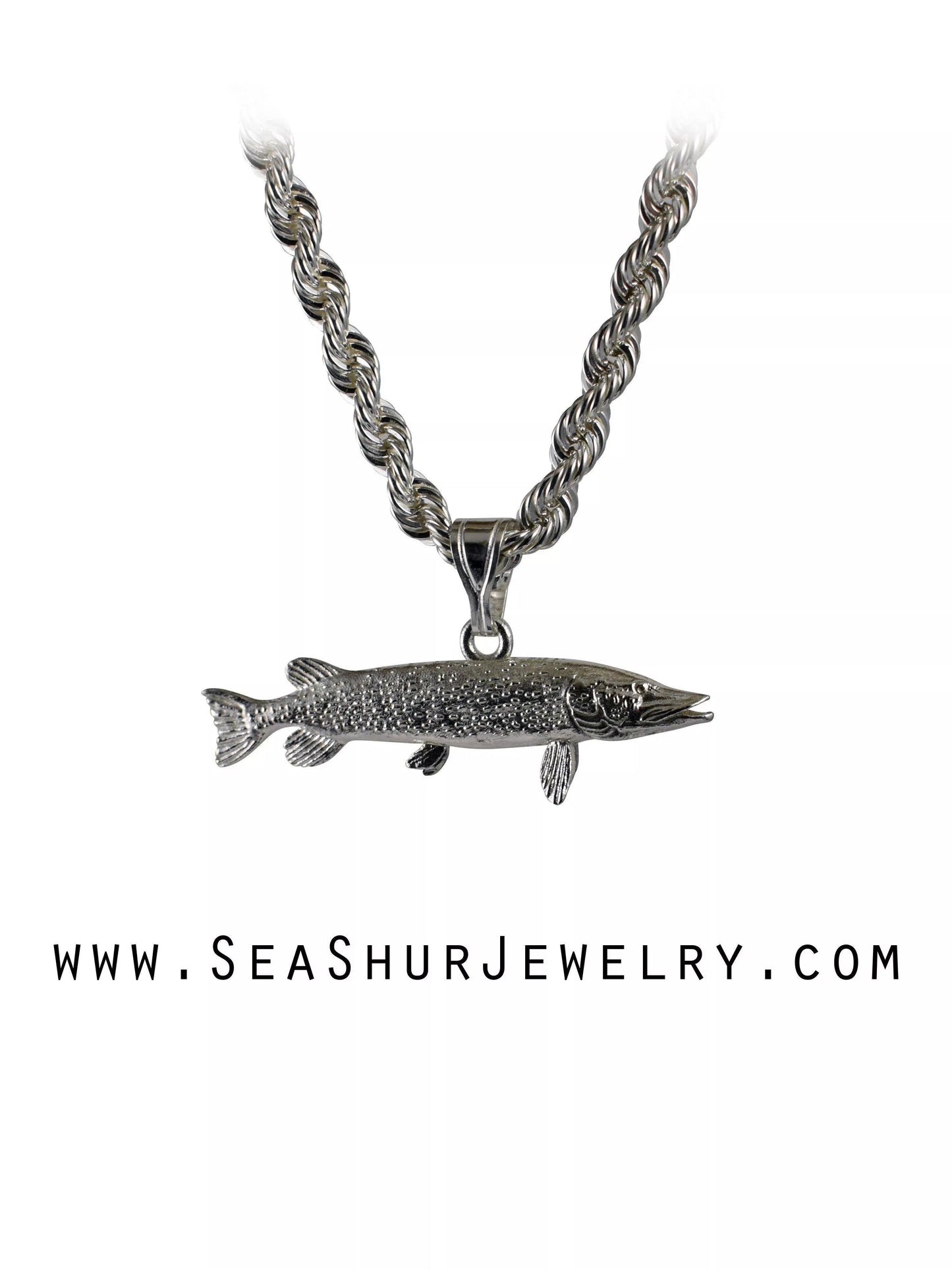 Northern Pike Pendant - Large