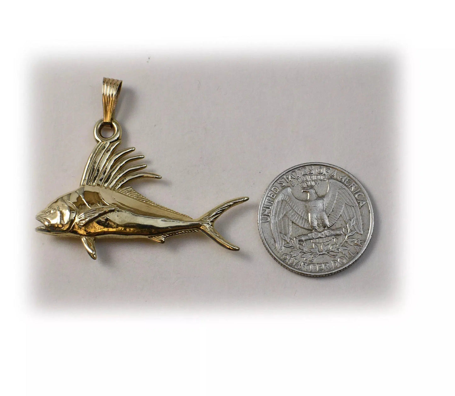 Roosterfish Pendant - Medium size