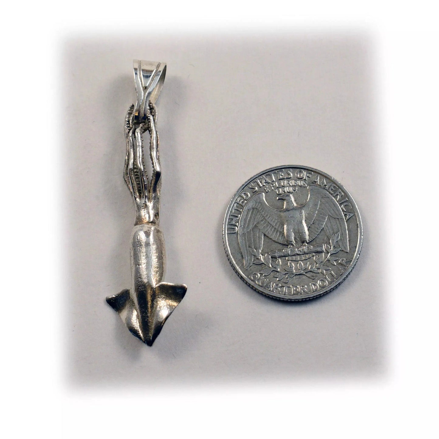 Squid "Humboldt Squid" Pendant - Large