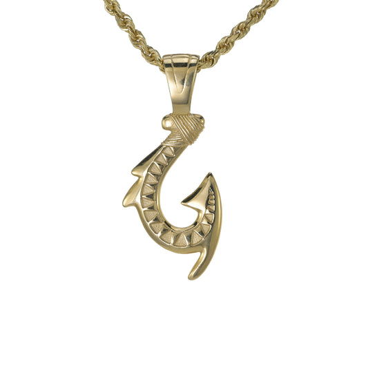 Hawaiian Style Hook Pendant - Small