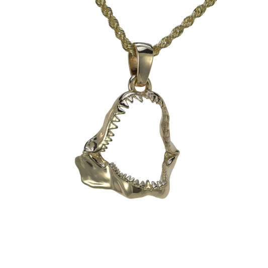 Great White Shark Jaw Pendant - Small