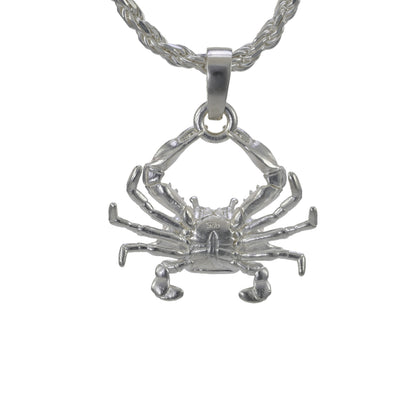 Blue Crab Pendant - Large