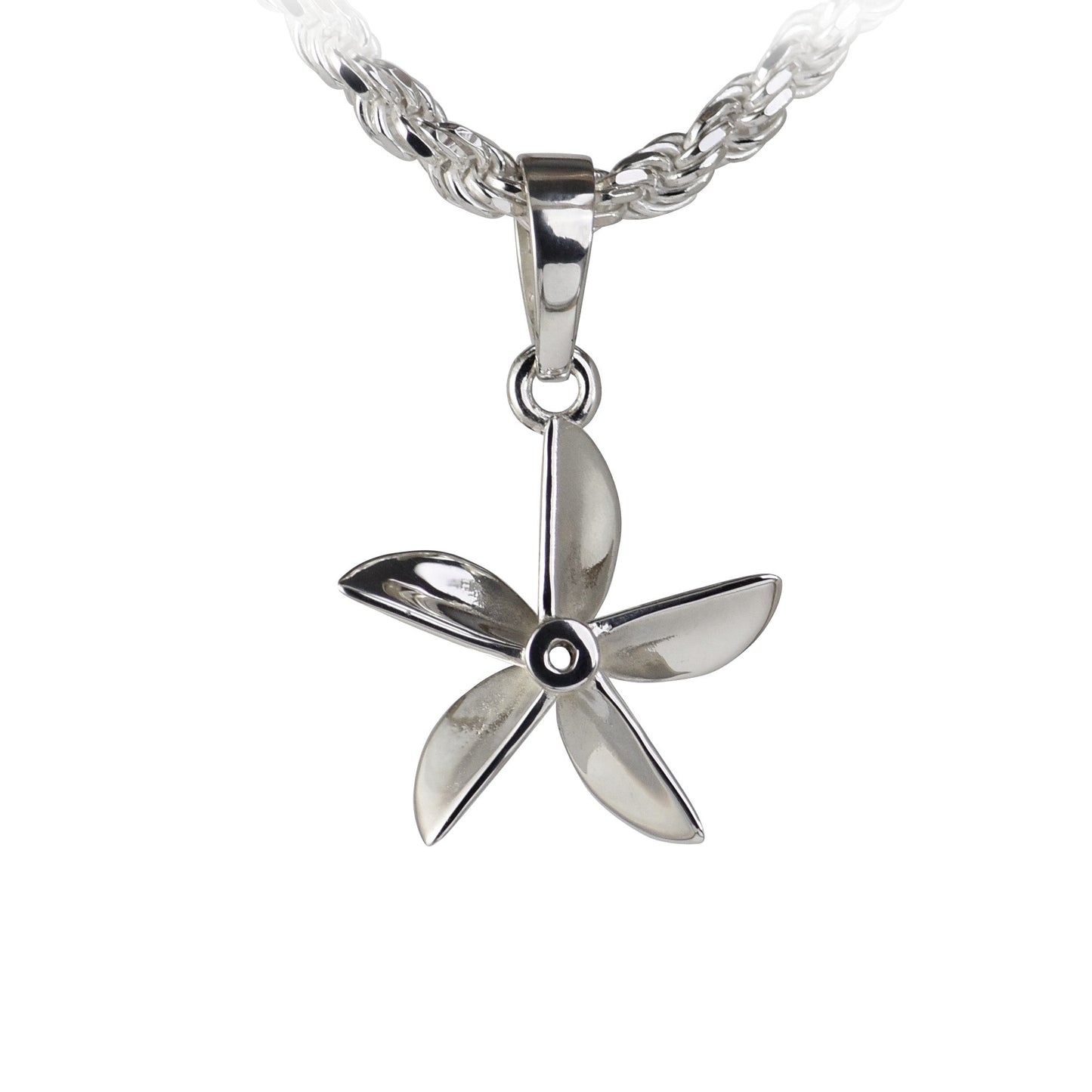 Boat Propeller - Five Blade "straight" Large - Pendant