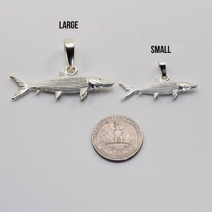 Bonefish size comparison photo with the large and small