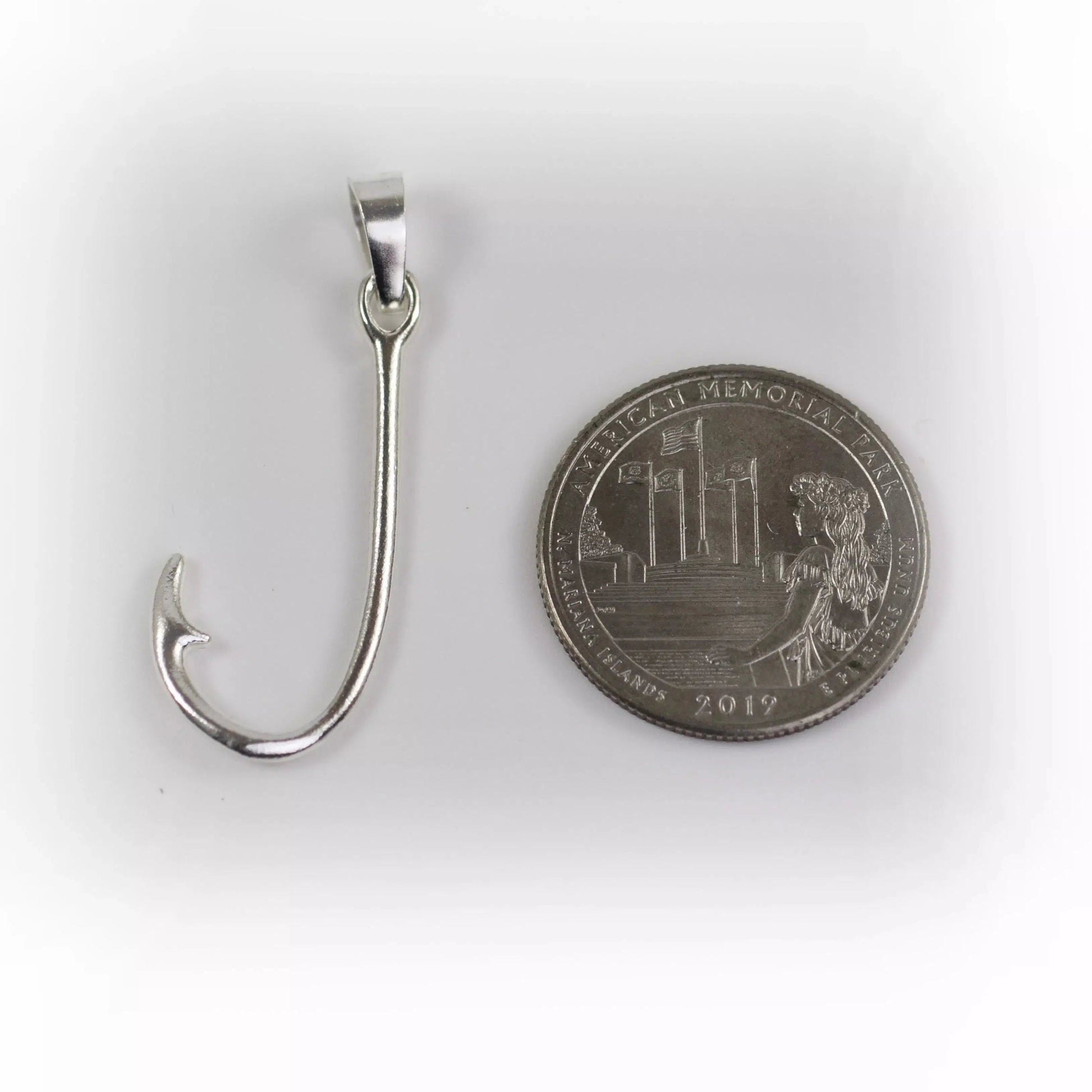 Fishing Hook Pendant - Medium