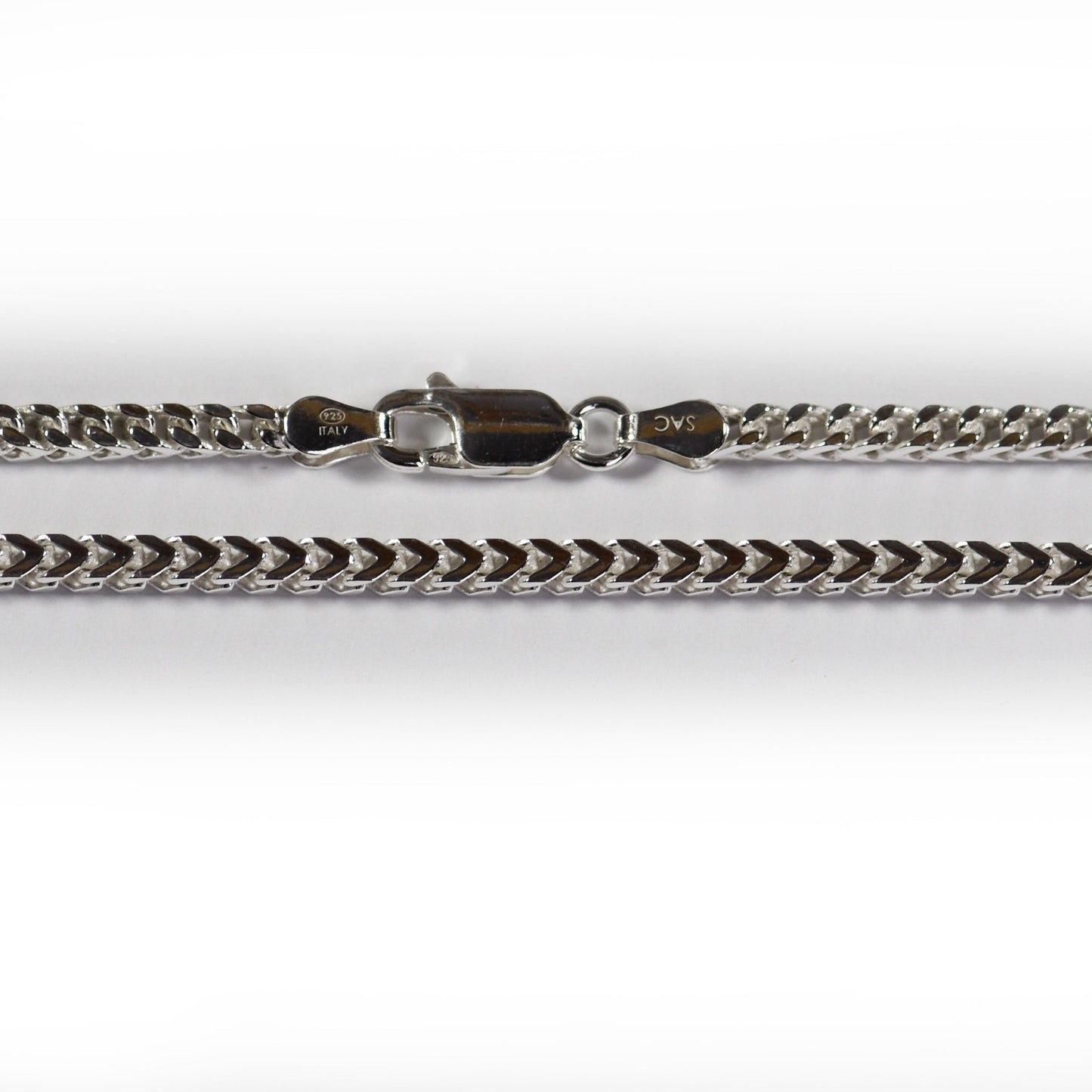 Franco Chain 2.5 mm - Sterling Silver