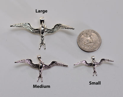 Frigatebird "Female" Pendant - Large