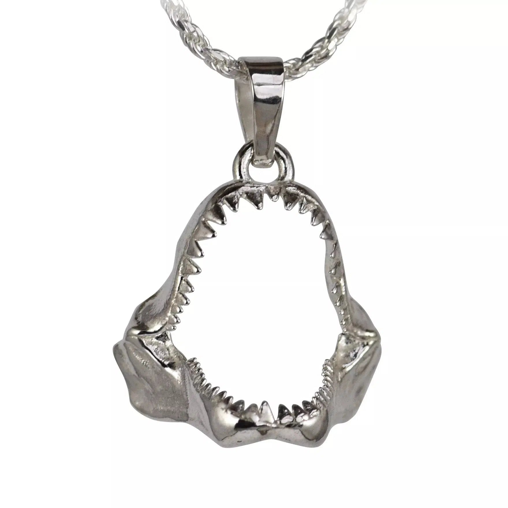 Great White Shark Jaw Pendant - Small