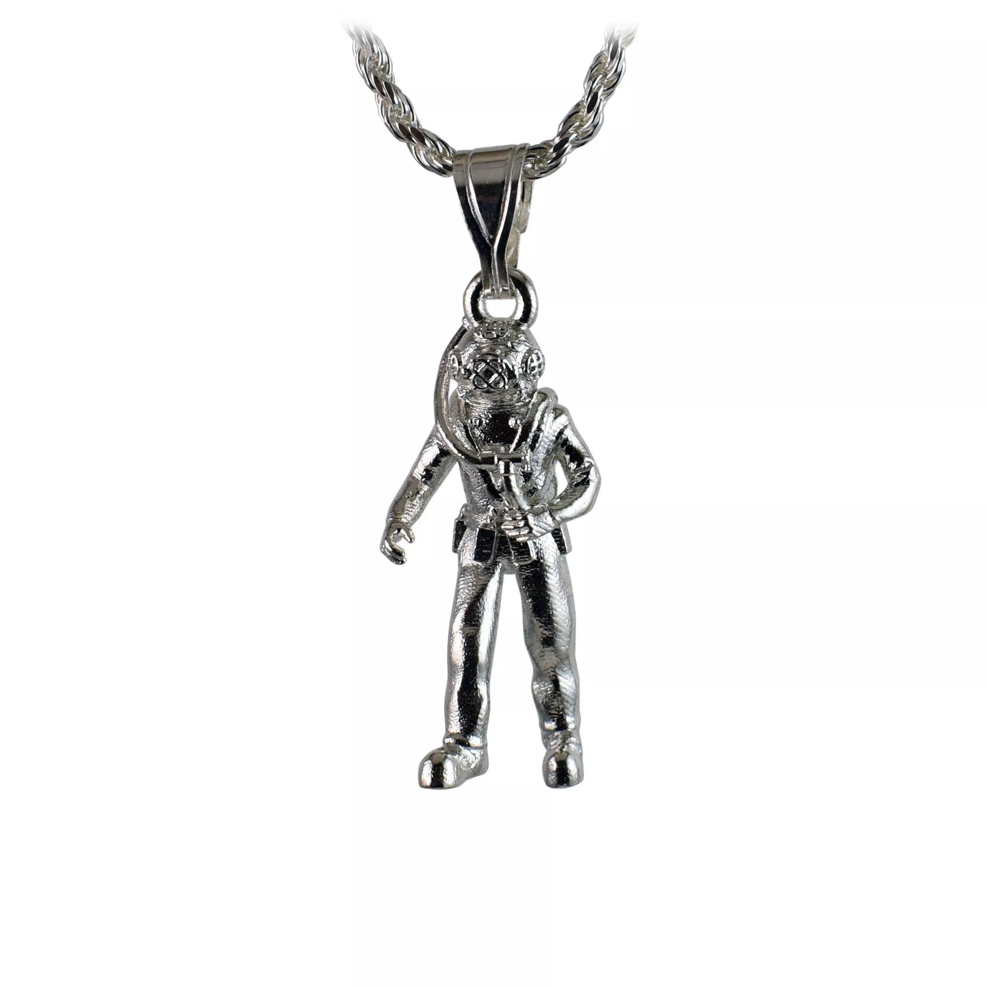 Hard Hat Standard Diver Pendant - Large