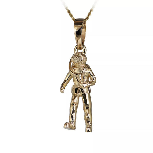 Hard Hat Standard Diver Pendant - Large