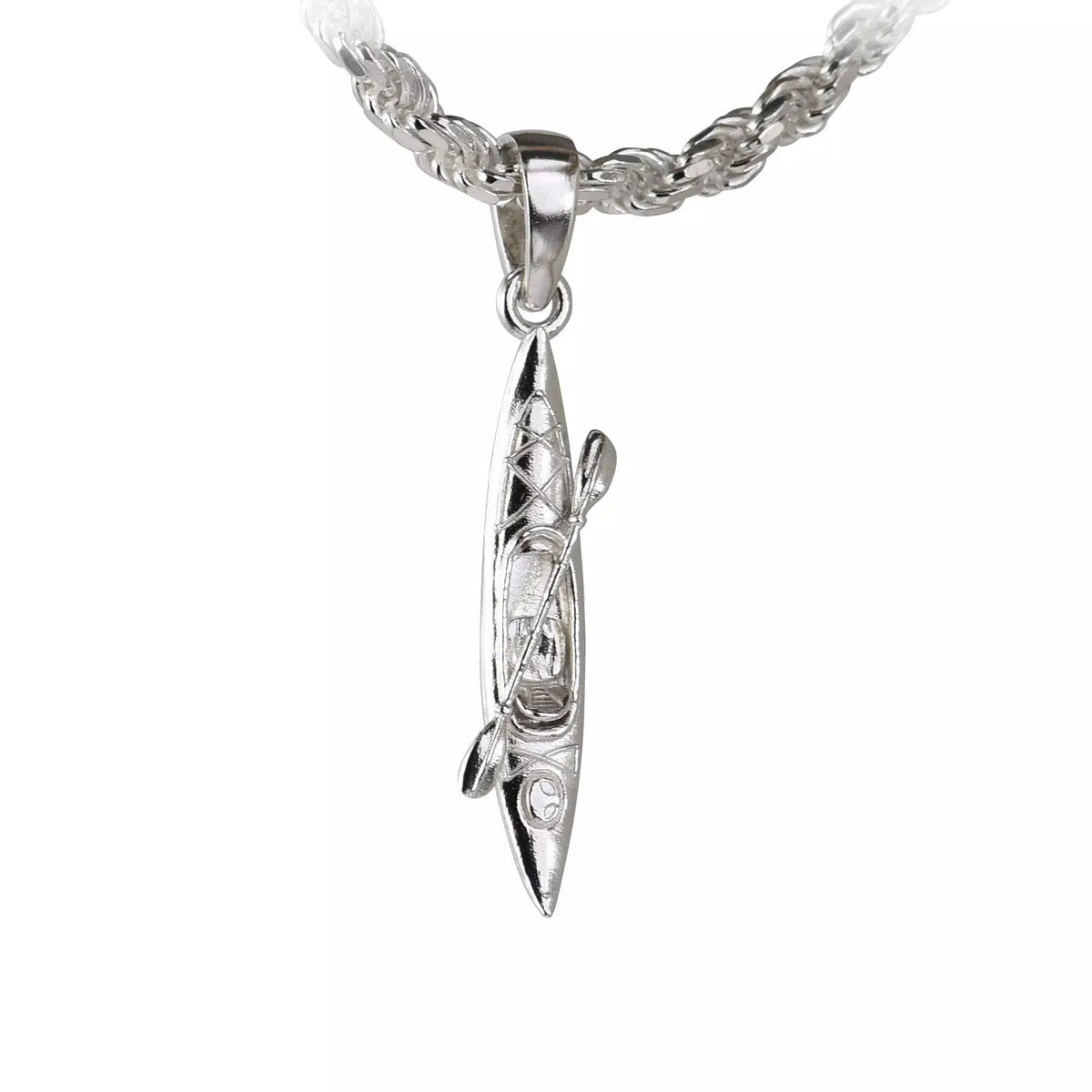 Kayak Pendant - Medium | Sea Shur Jewelry
