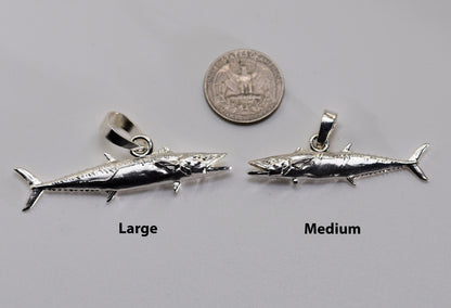 King Mackerel Fish Pendant - Large