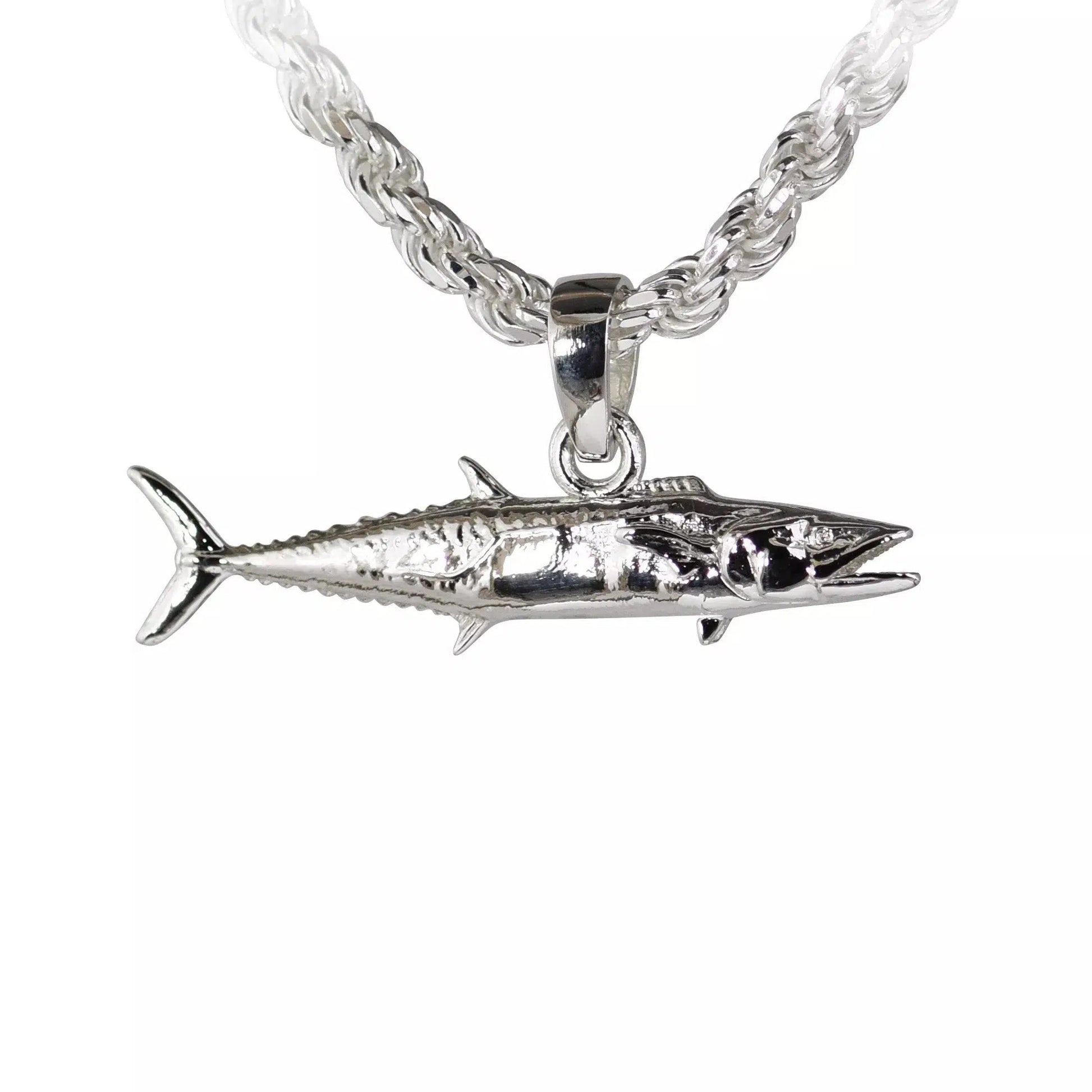 King Mackerel Fish Pendant - Medium