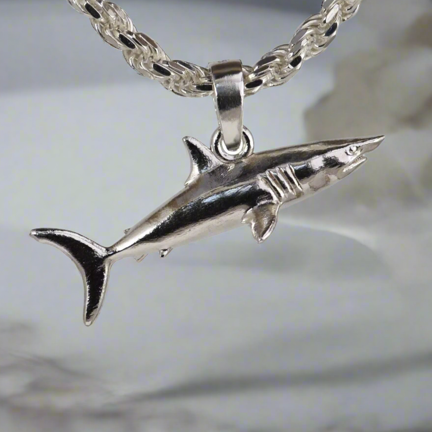 Mako Shark Pendant - Large