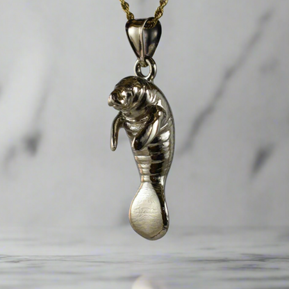 Manatee Pendant - Large