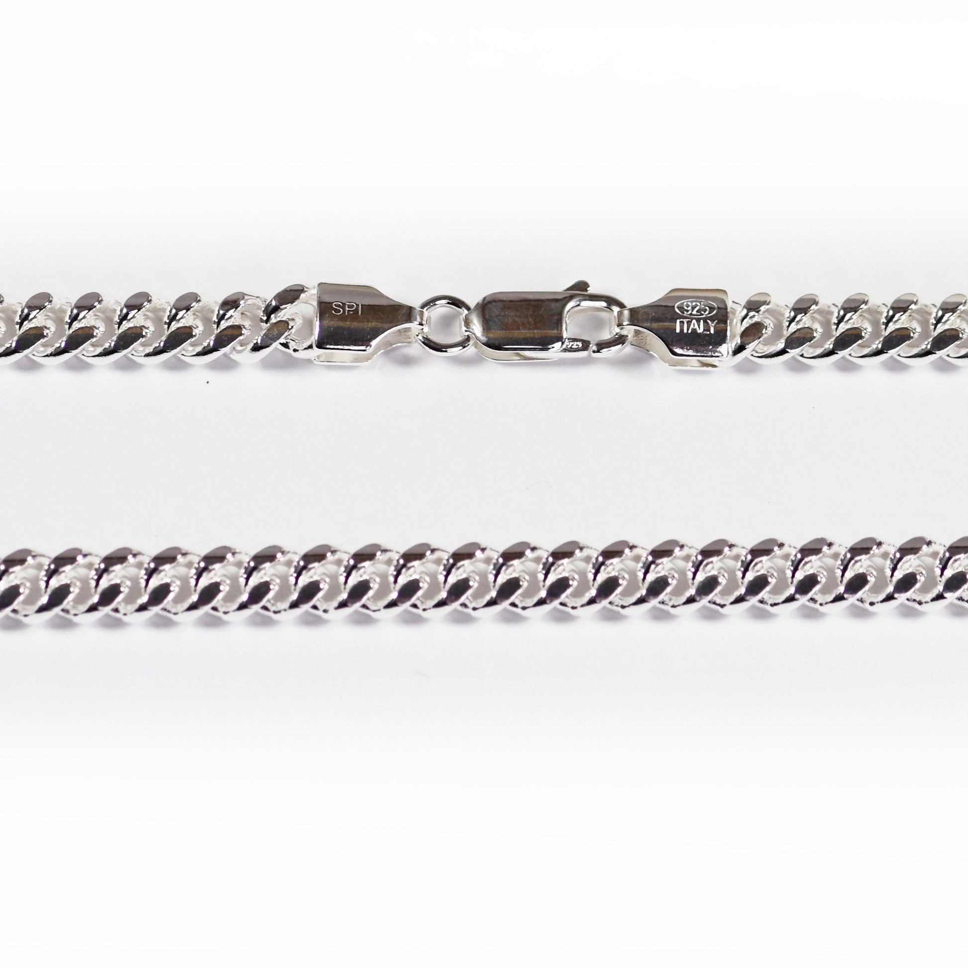 Miami Cuban Link Chain 4.9 mm - Sterling Silver