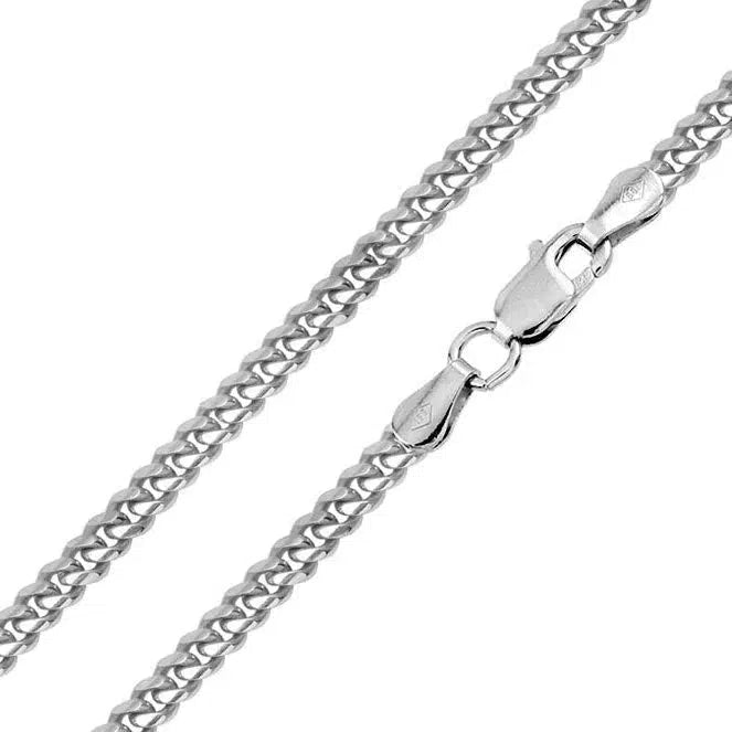 Miami Cuban Link Chain 7 mm - Sterling Silver