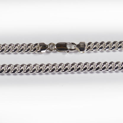 Miami Cuban Link Chain 7 mm - Sterling Silver