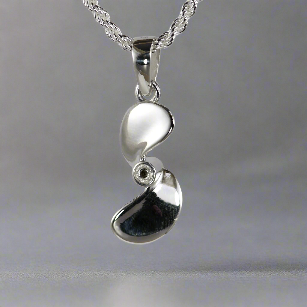 Mud Propeller Pendant - Two Blade - Medium