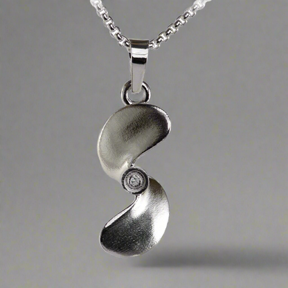 Mud Propeller Pendant - Two Blade - Small