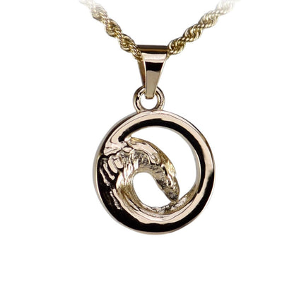 Ocean Wave Pendant - Small