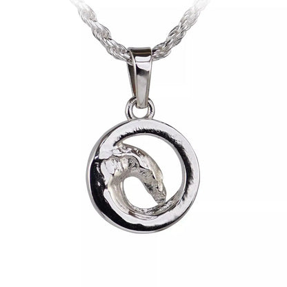 Ocean Wave Pendant - Small
