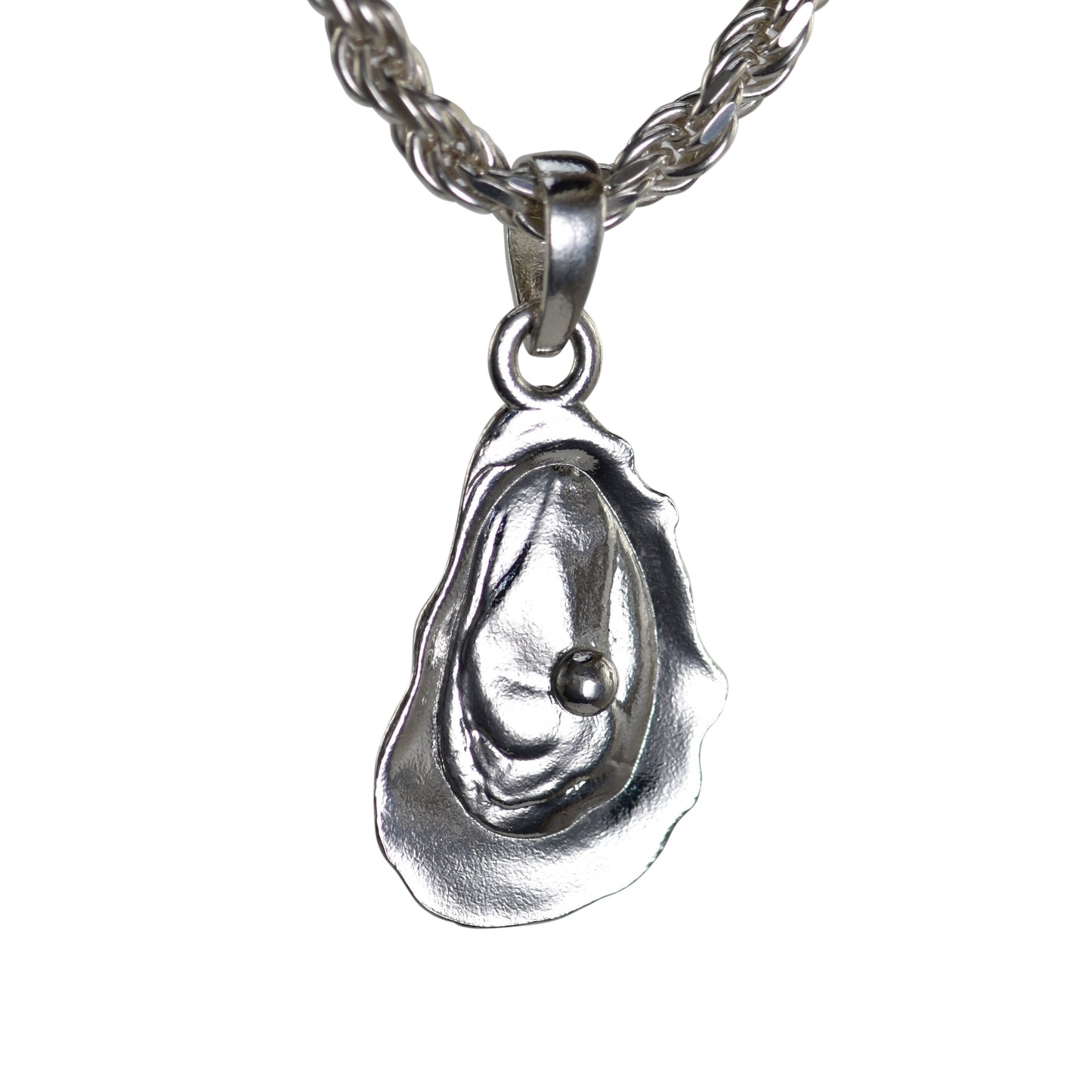 Oyster Shell Pendant - Large