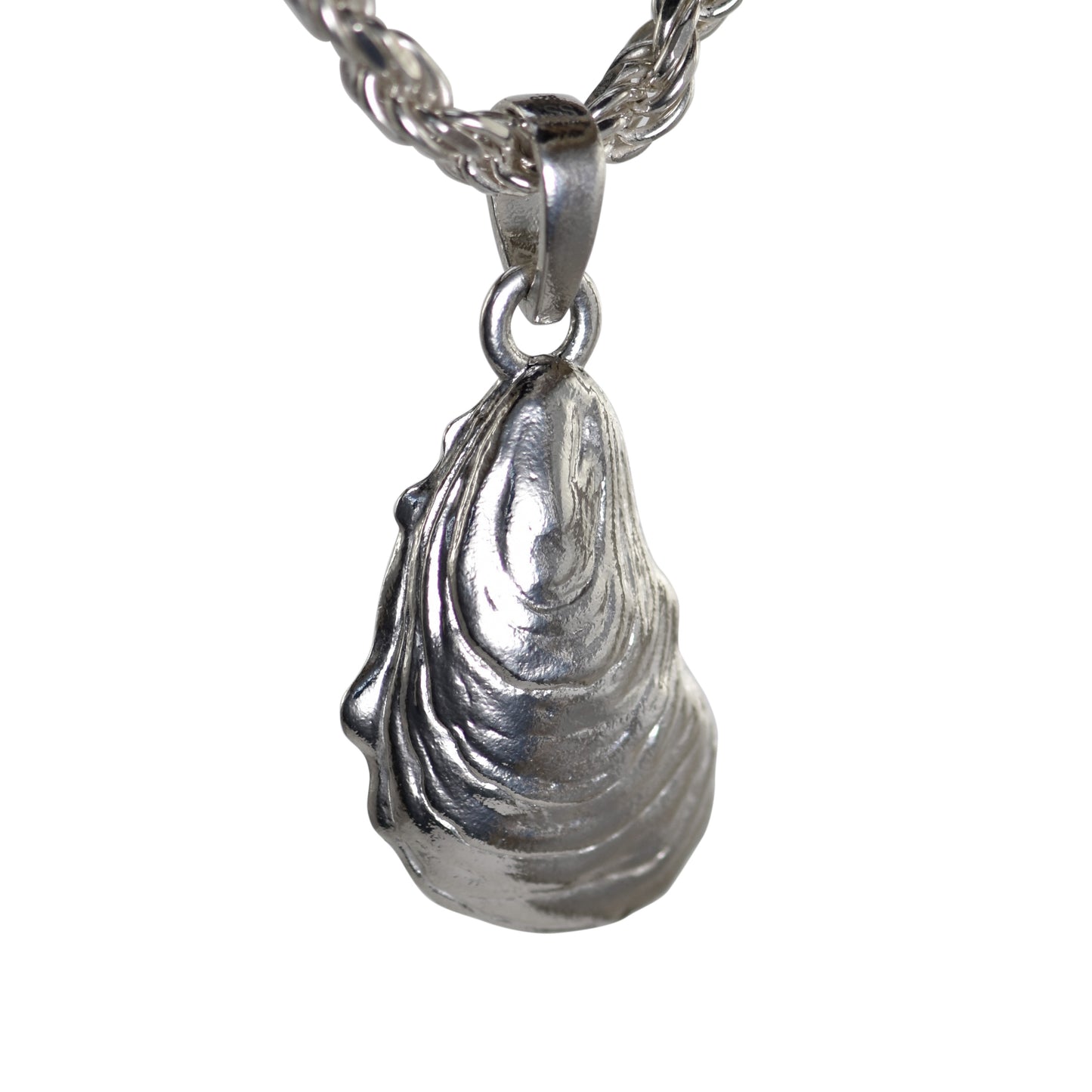 Oyster Shell Pendant - Large