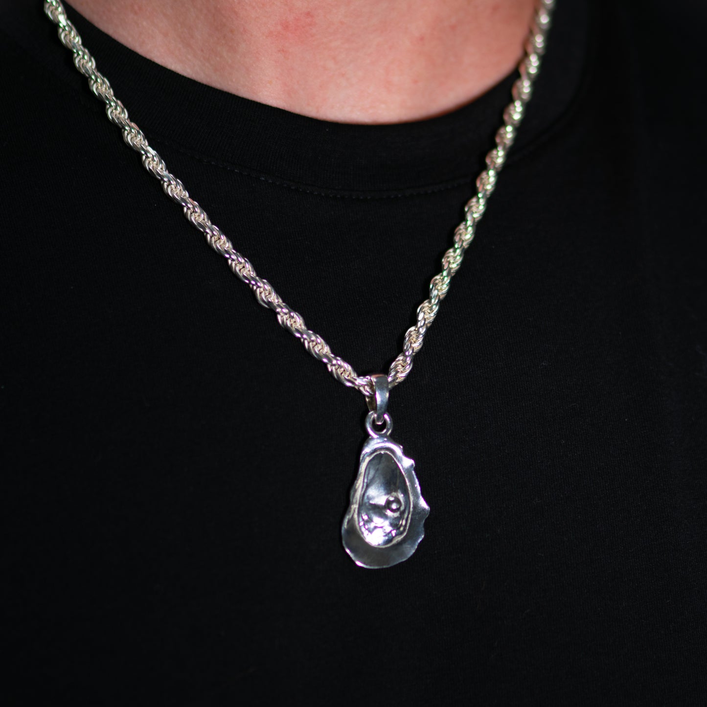 Oyster Shell Pendant - Large