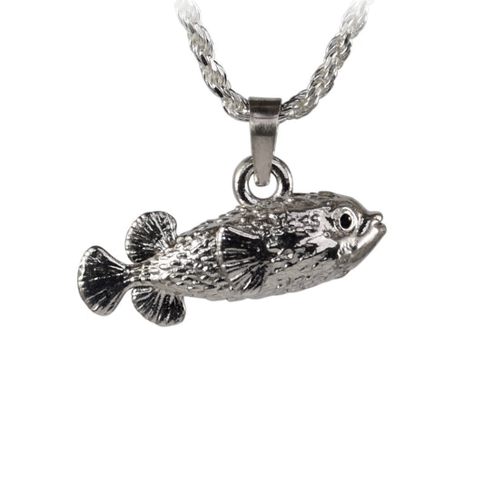 Porcupine Pufferfish Pendant