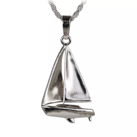 Sailboat Pendant - Medium