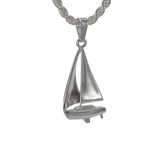 Sailboat Pendant - Medium