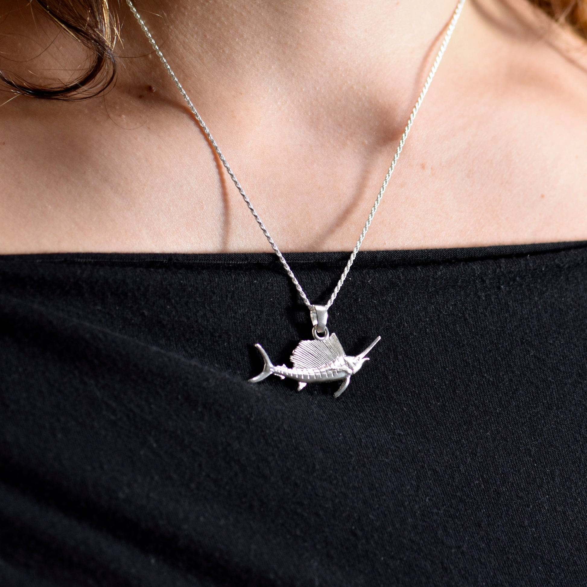 Sailfish Pendant - Medium