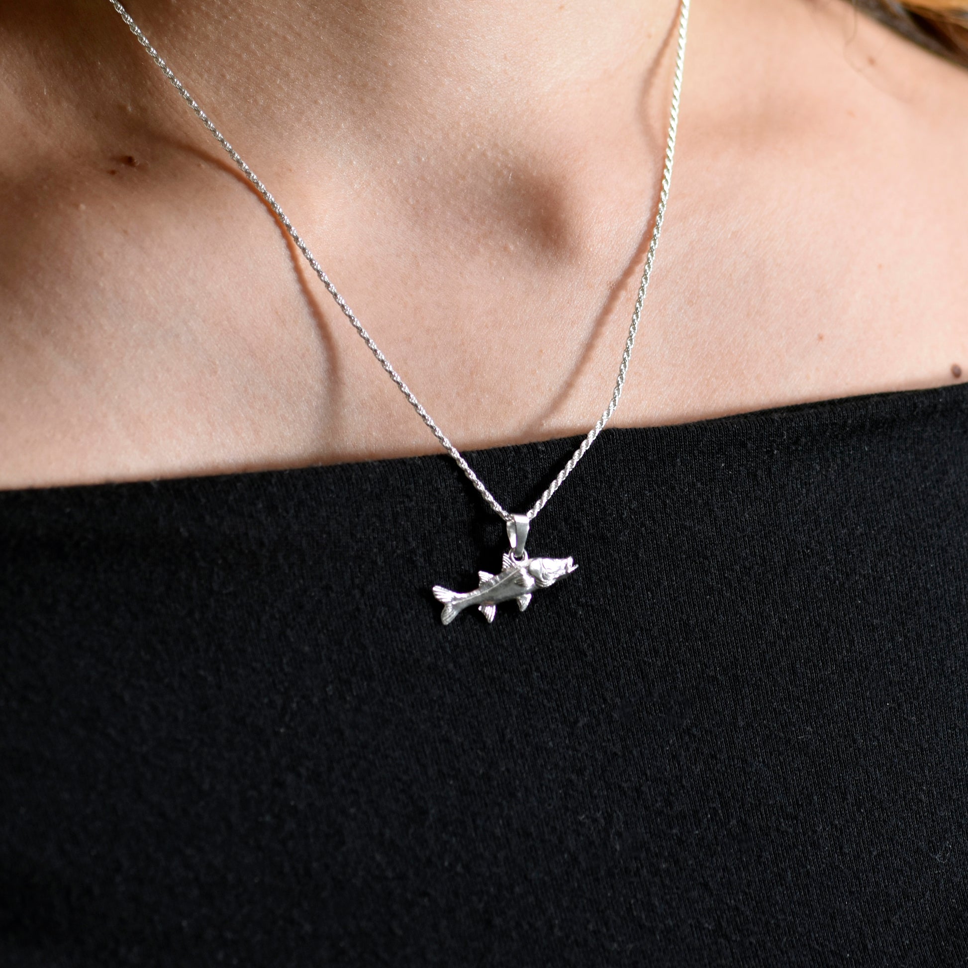 Snook Fish Pendant - Small