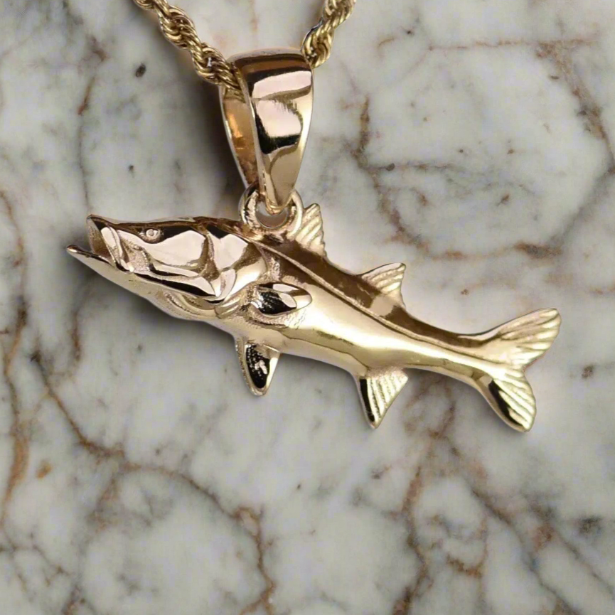 Snook Fish Pendant - Small
