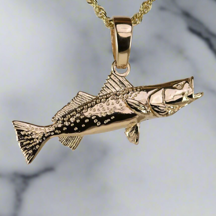 Speckled Seatrout Pendant - Large