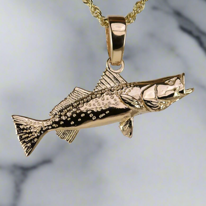Speckled Seatrout Pendant - Large