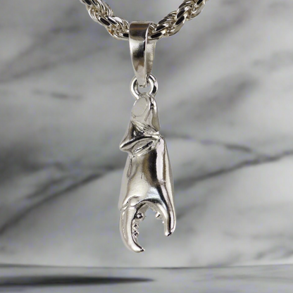 Stone Crab Claw Pendant - Large