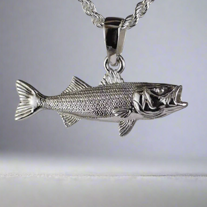 Striped Bass Pendant - Large