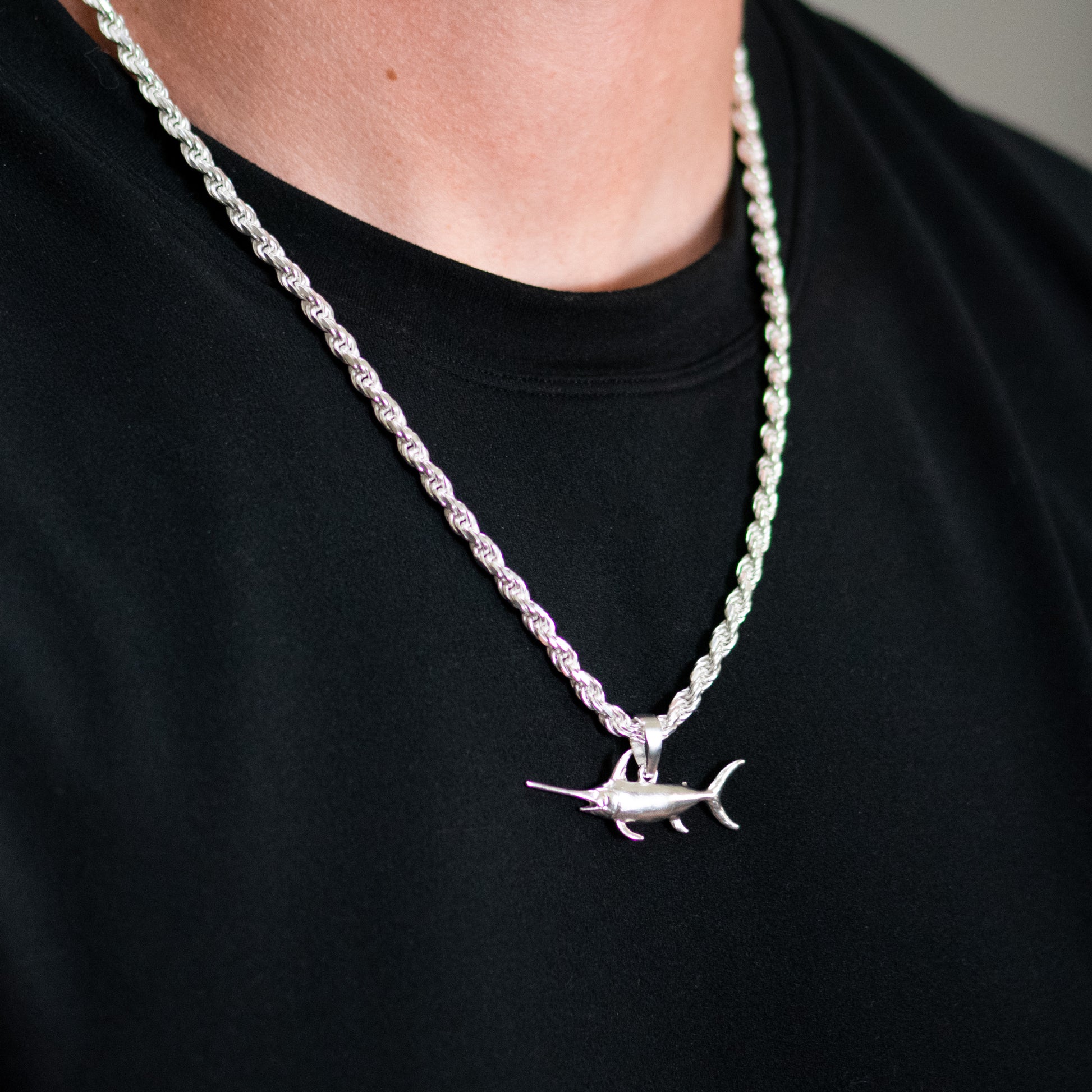 Swordfish Pendant - Medium